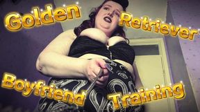 Golden Retriever Boyfriend Training