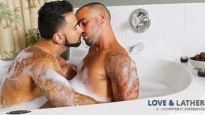 Rikk York & Damien Crosse in Love & Lather Video