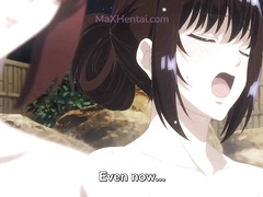 Anime Hentai - Unexpected Threesome With Girlfriend And Her Stepsis