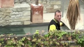 JUAN fucked by bear airhy outdoor in exhib