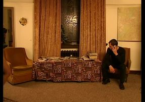 Blonde Thing with a Slim Body and Medium-sized Breasts