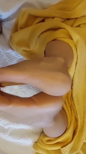Beautiful Blonde Mature Amateur Wife Enjoys Close up Sex Games