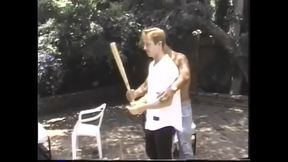 Tad Ramsey Teaches JaStepSon Broderick Curveballs in Steamy Outdoor Gay Sex Scene