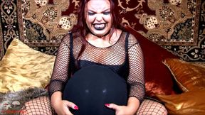 Goth Girl Belly Growth
