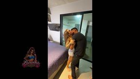 Delivery guy takes virginity of blonde housewife in wild scene