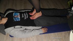 A782 Lady Sandy In Throat trample cock trample trampling