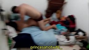 A cuckold arrives and catches the newlywed giving it to the employee in the back of the company  (young woman &mdash;  girlfriend &mdash;  university &mdash;  young cuckold &mdash;  hot wife &mdash;  Brazilian &mdash;  brunette &mdash;  school &mdash;  La