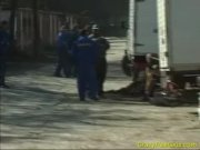 Maybe the men build a toilet