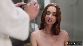 Deeper. Naughty Melanie Marie Loves The Thrill Of Getting Caught Fucking In Public