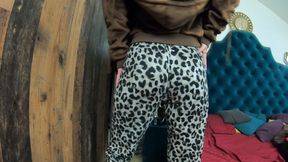 Homewear Twerk Tease - Big Ass Jiggle & No-panties Vibes