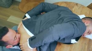 MenatPlay: Donato Reyes condom rimming in office