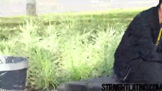 Straight latino breeding for money before pov facial