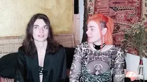 Ersties - Bratty Girls Zora And Desiree Love Hot Wax And BDSM