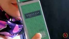 Smoking Saratoga 120s menthol gp 310324