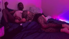 BBC STUD Fucks down his FEM Sissy SLUT &amp; BREEDS