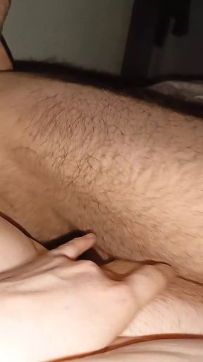A quick fuck in the dark, he fuck me so deep
