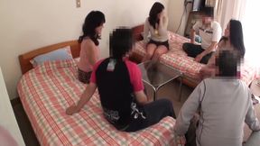 Hungry Old Women Scouring For Fresh Mushrooms: Reverse Pick-up