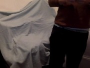 Sagger Gets Boner and Caught Jerking Off