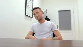 Compliant little slut riding hard dick in a casting video