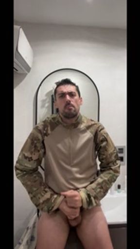 horny military cumming so hot