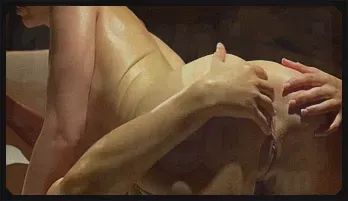 Sensual Blonde Oil Massage & Lesbian Passion