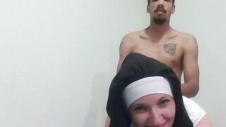 An 19 yo year older nun is sodomized to remain a pure