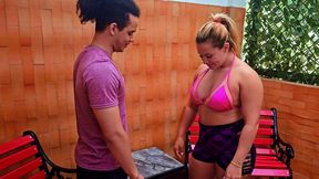 I Do Extra Cardio with My Running Neighbor