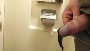 Pissing in a Dirty Public Toilet in the Train