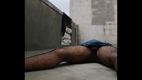 Hairy Step Dad Caught on with Desi Amateur Gay Action