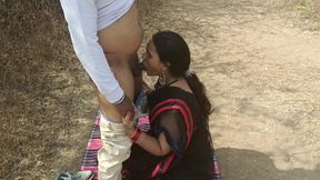 Horney Kavita Bhabhi Riding on a Dick in Jungle