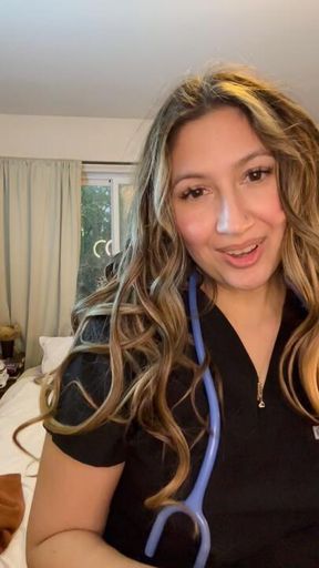 7 min POV Prostate Exam, Watch me give you a physical and then glove up for your prostate exam 🧤🩺🩵🍑