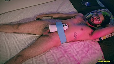 Big Dick Daddy Camilo Brown Hot Handsfree Cum Inside Automatic Toy