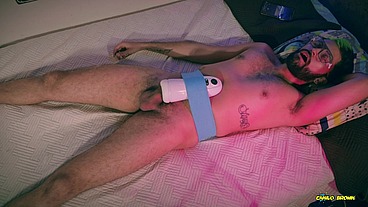 Big Dick Daddy Camilo Brown Hot Handsfree Cum Inside Automatic Toy