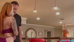 Curvy bigass chubby girl hardcore fucking her boyfriend