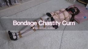 [4K] Crossdresser Bondage Chastity Cum [KMM-43]