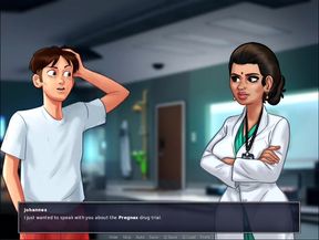 Summertime saga - Johannes got Jenny pregnant.