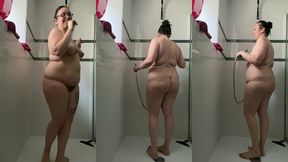 une video minutes sous la douche . glisse toi comme une petite souris pour...