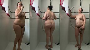 une video minutes sous la douche . glisse toi comme une petite souris pour...