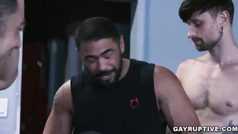 Joshua Parks meets Alpha Wolfe and fucks his hungry hole