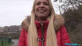 Blonde with OUTSTANDING Big Boobs has Sex