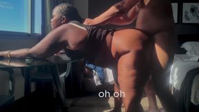 Step Auntie Gets Face Fucked and Pounded by Step Stepbrother