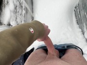 Im Schnee gewixt