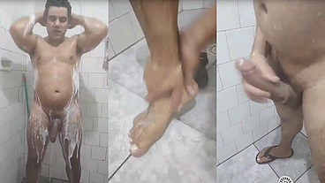 YURI GAÚCHO BIG COCK CUMSHOT - GIFT TO FANS #1