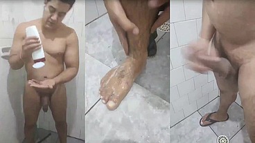 YURI GAÚCHO BIG COCK CUMSHOT - GIFT TO FANS #1