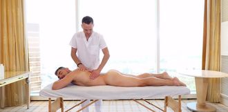 Footjob and freaky orgasms with a tight whore