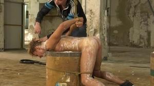 Boynapped.com - Shaved Ashton Bradley wishes roped