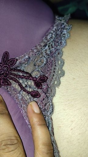 Beautiful girl  New hot girl boobs pressing and pussy rubbing