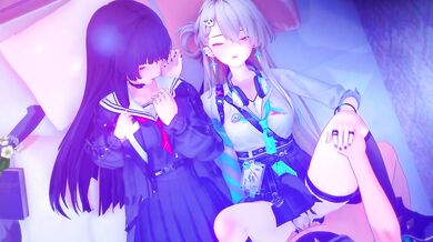 Lynae gets fucked while her best friend watches - Wuthering waves