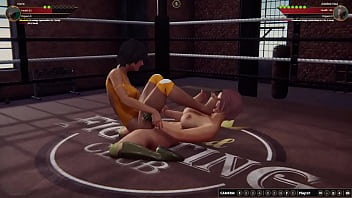 Horie VS Adeline Vauj (Naked Fighter 3D)