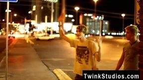 Twinks XXX Kayden Daniels and Preston Andrews are visiting Las Vegas